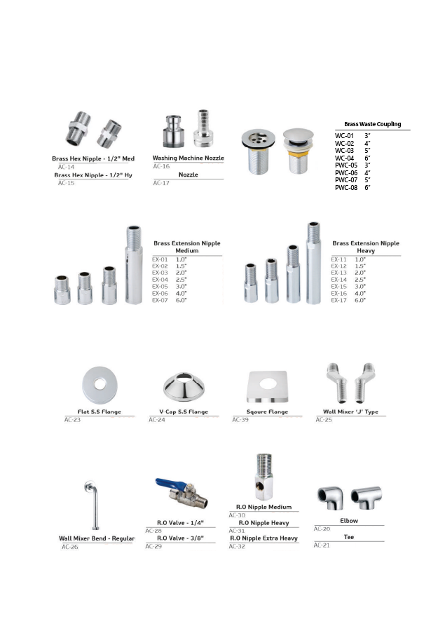 Plumbing Accessories